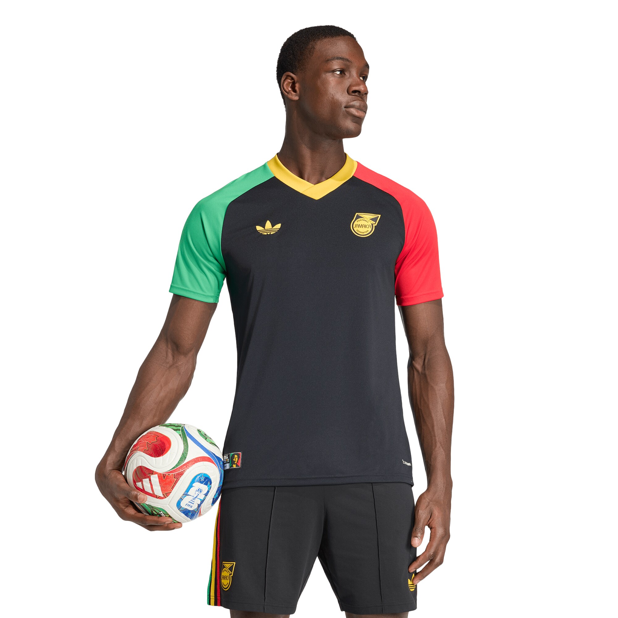 [SJH] Jamaica National Team 2026 Pre-Match Jersey Top - Black