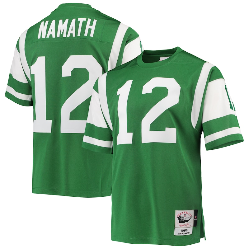 None Joe Namath New York Jets Great Value Game Jersey Football Apparel