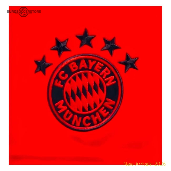 Official Best-Selling 2024-2025 Bayern Munich Home Shorts (Red)