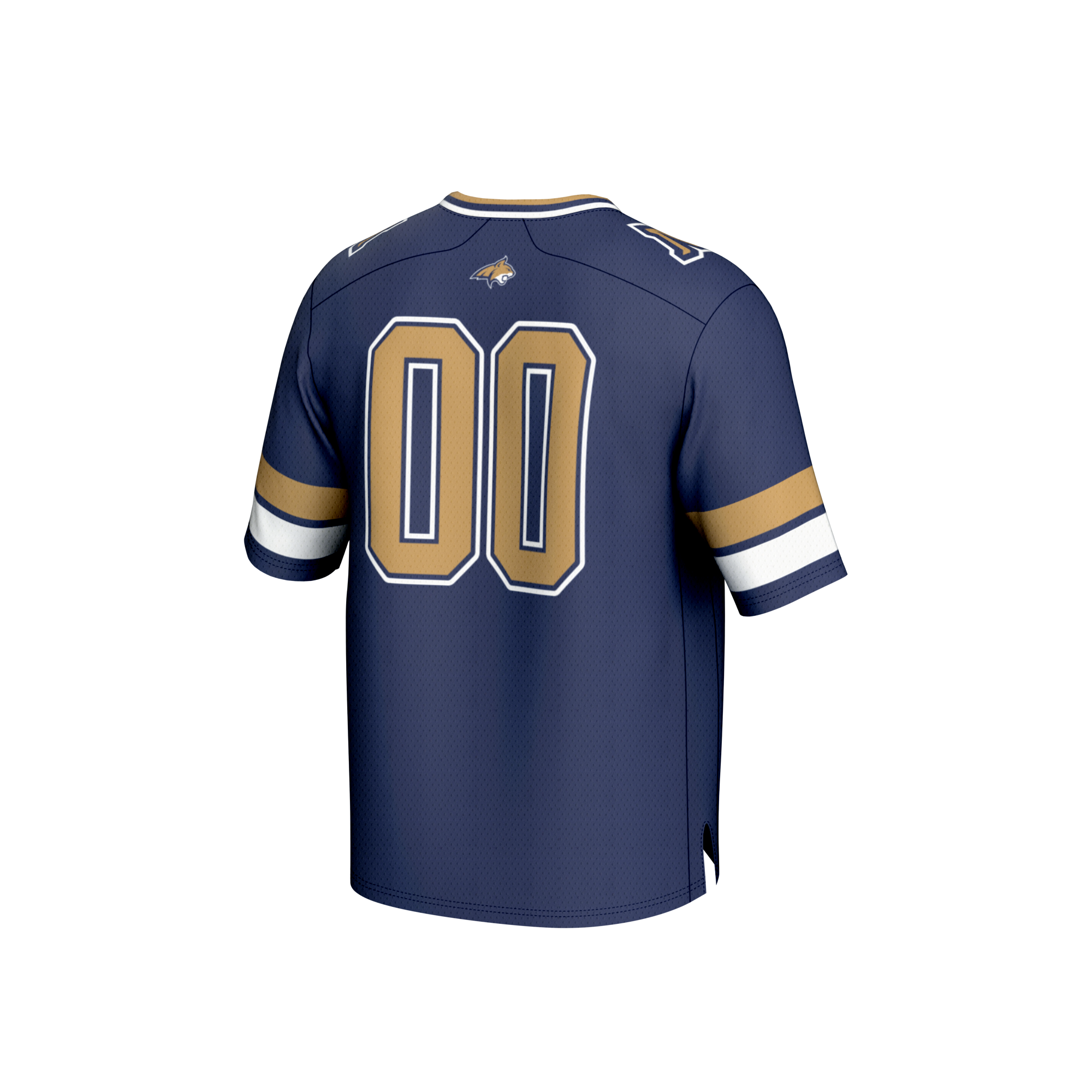 #00 Montana State Bobcats GameDay Greats Unisex Collegiate Football Fashion 26/27 Football Jersey - Navy