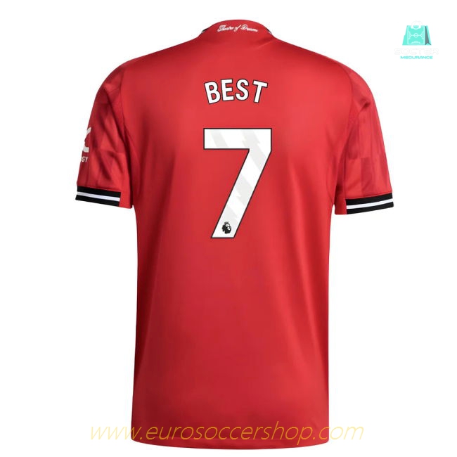 2025-2026 Man Utd Authentic Home Shirt (Best 7)