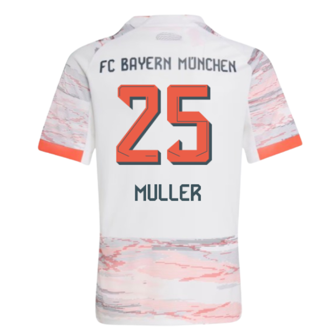 2025-2026 Away Shirt by Bayern Munich (Kids