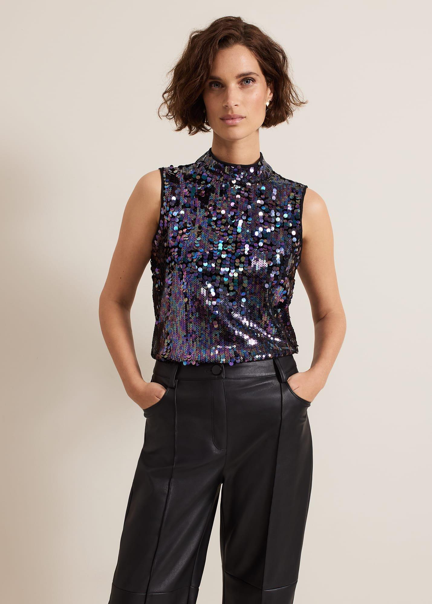 Tasha Sequin Top