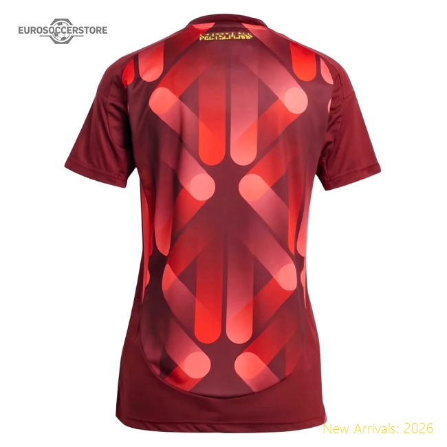 Genuine Germany 2025-2026 Away Short Sleeve Shirt Athletic Ventilation