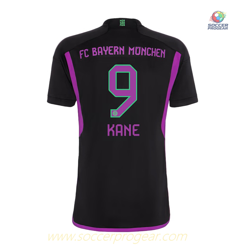 Bayern Munich Away Team Soccer Jersey 2023 2024 Kane