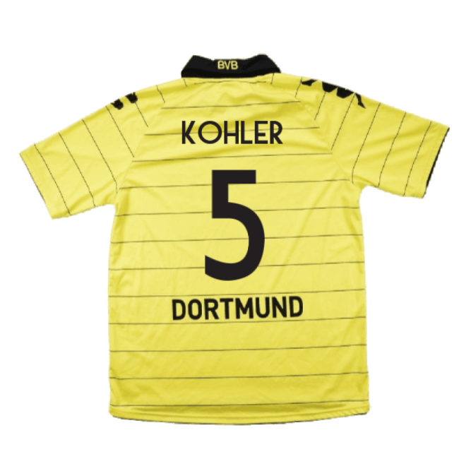 Professional-Grade Borussia Dortmund 2010-11 Home Shirt ((Excellent) M) (Kohler