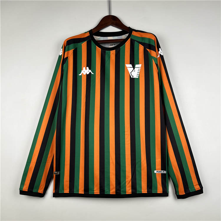 Venezia FC 2324 Training Long Sleeve Soccer Jersey Football Shirt -