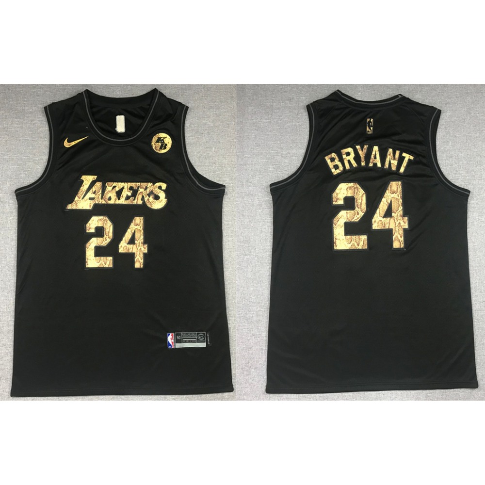Collector's Item Men's LA Lakers #24 Kobe Black Basketball Jersey