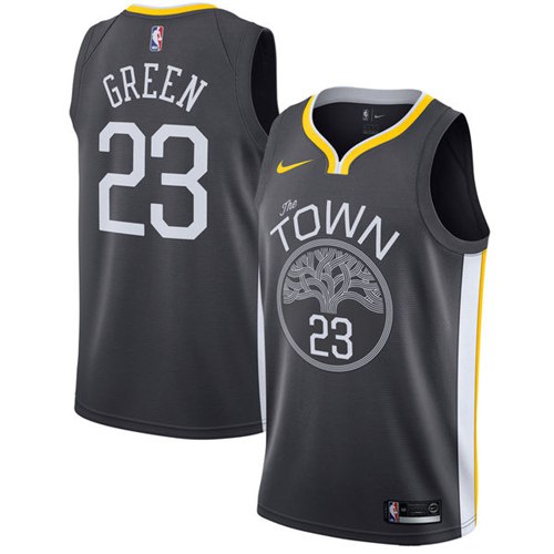 Nike Warriors Black Draymond Green #23 Jersey - Basketball Jersey