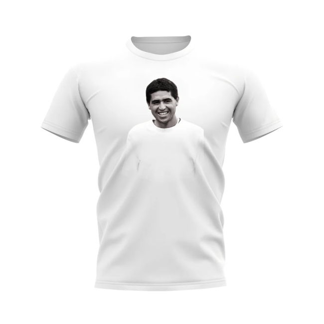 World Juan Roman Riquelme Legend T-Shirt (White) Match Jersey