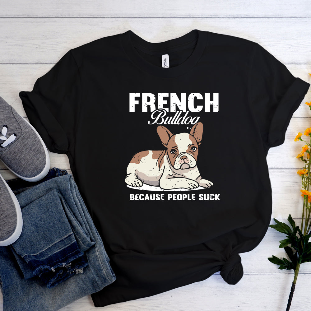 Lover Short-sleeve Unisex T-shirt For Frenchie Fans | Trendy Style