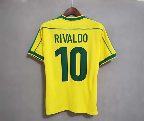 Premium 1998 Brazil Jersey Retro World Cup With Limited Edition
