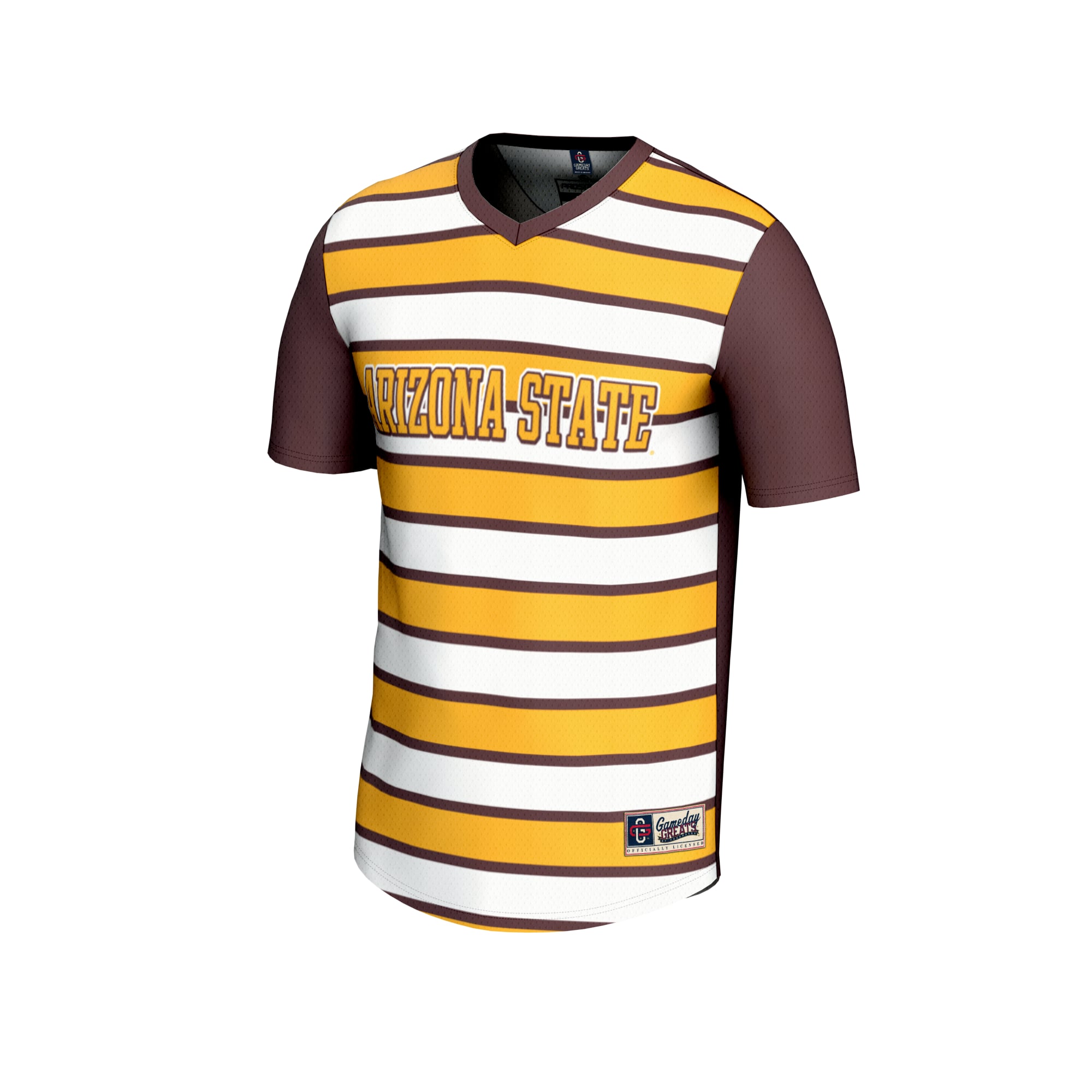 #1 Arizona State Sun Devils GameDay Greats Lightweight Soccer Fashion Jersey - Maroon