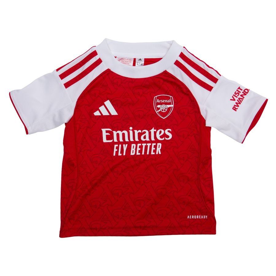 Arsenal Home Shirt 2025/26 Mini Kit Kids For Algeria Football Fans