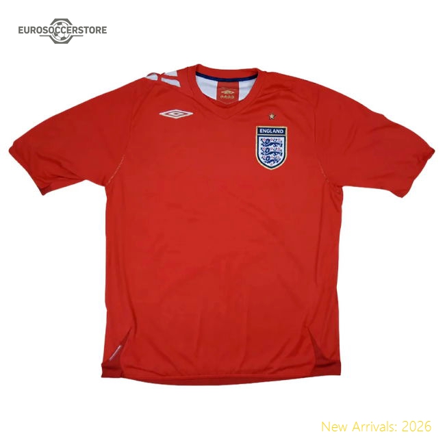 2006-2007 England Away Shirt (Kids)