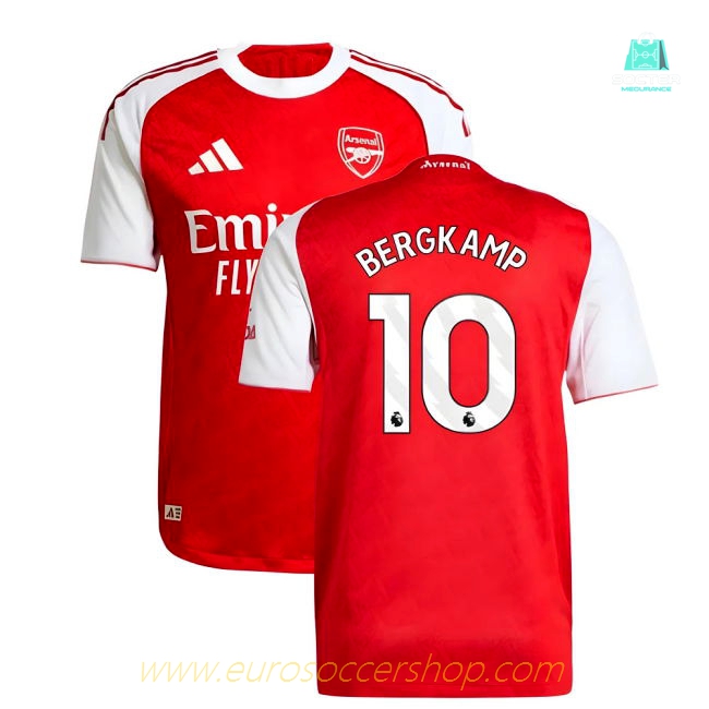 2025-2026 Arsenal Authentic Home Shirt (Bergkamp 10)