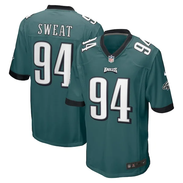 None Josh Sweat Game Jersey - Green | NFL Player Jersey | NFL Football