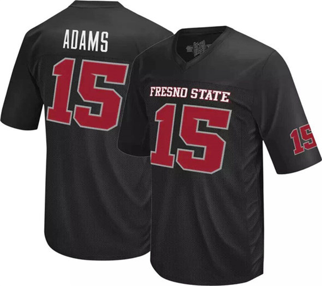 comfortable Men's None Davante Adams #15 Black 2024 Football Jersey