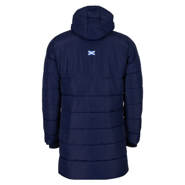 [WSG] 2026 2027 Scotland Rugby Long Bench Padded Jacket Kit (Navy)