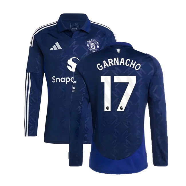 Man Utd Away Jersey 2024-20 Garnacho 17 L M S