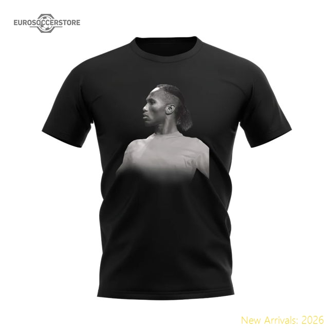 Authentic Didier Drogba Chelsea Legend T-shirt (black) - Premium