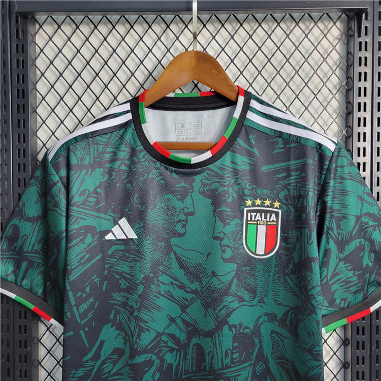 Licensed Advanced Fabric 2023 Italy Special Edition Green Shirt