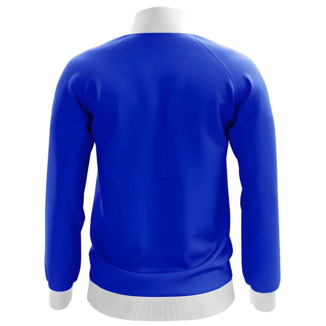 Iceland Concept Football Track Jacket (Blue) - Kids