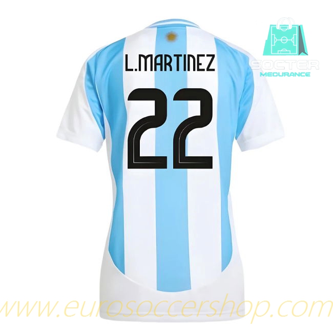 2024-25 Collection Argentina Home Kit Premium (L.MARTINEZ 22)