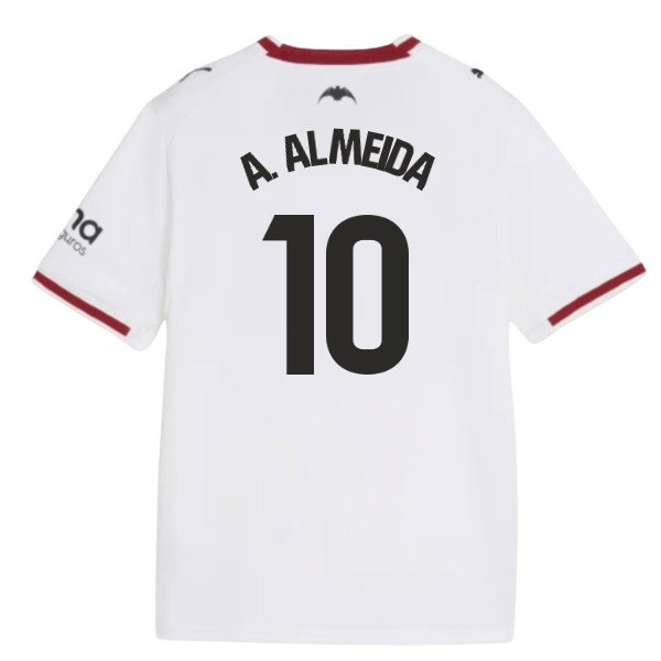 [JGK] 2026-2027 Valencia Home Shirt (Kids) (A. Almeida 10)