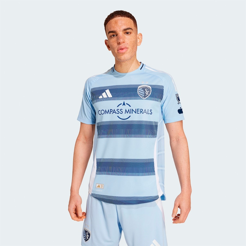 Durable Sporting KC Men's 2025 Authentic Jersey - Authentic Soccer...