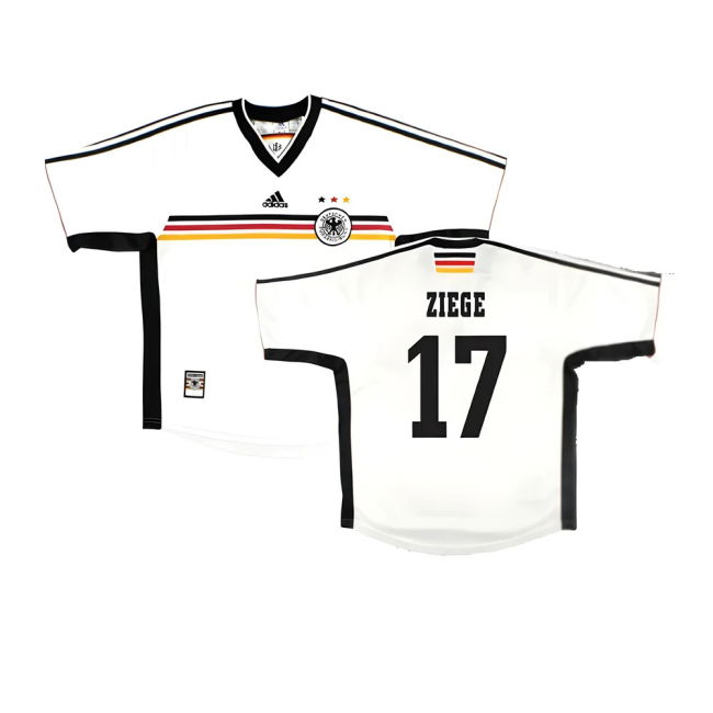 Ziege 17 Player Issue Style Germany Top Level Home Player Jersey (1)