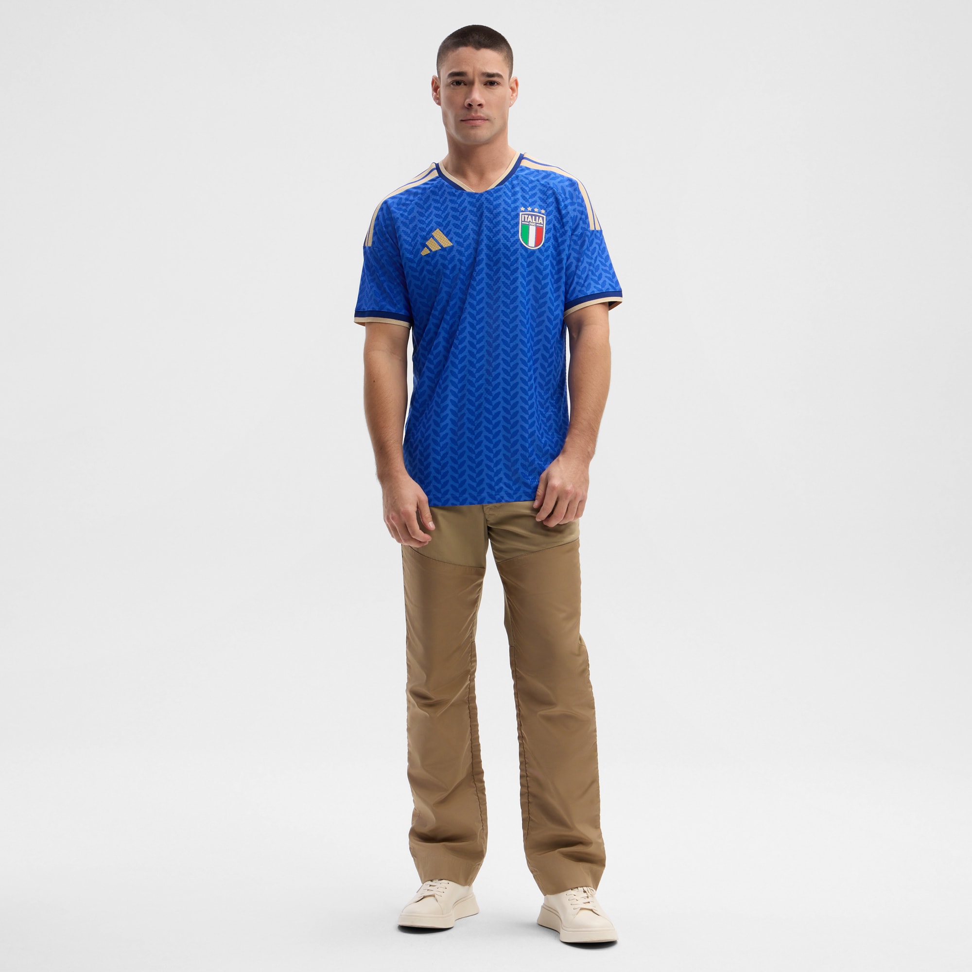 [SD] Italy National Team 2026 Home On-Field Authentic Jersey - Blue