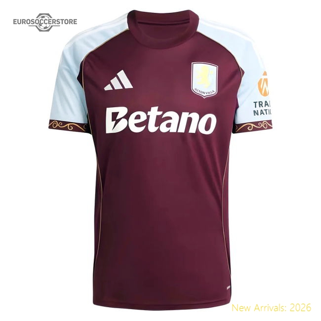 Authentic Official 2025-2026 Aston Villa Home Performance Shirt