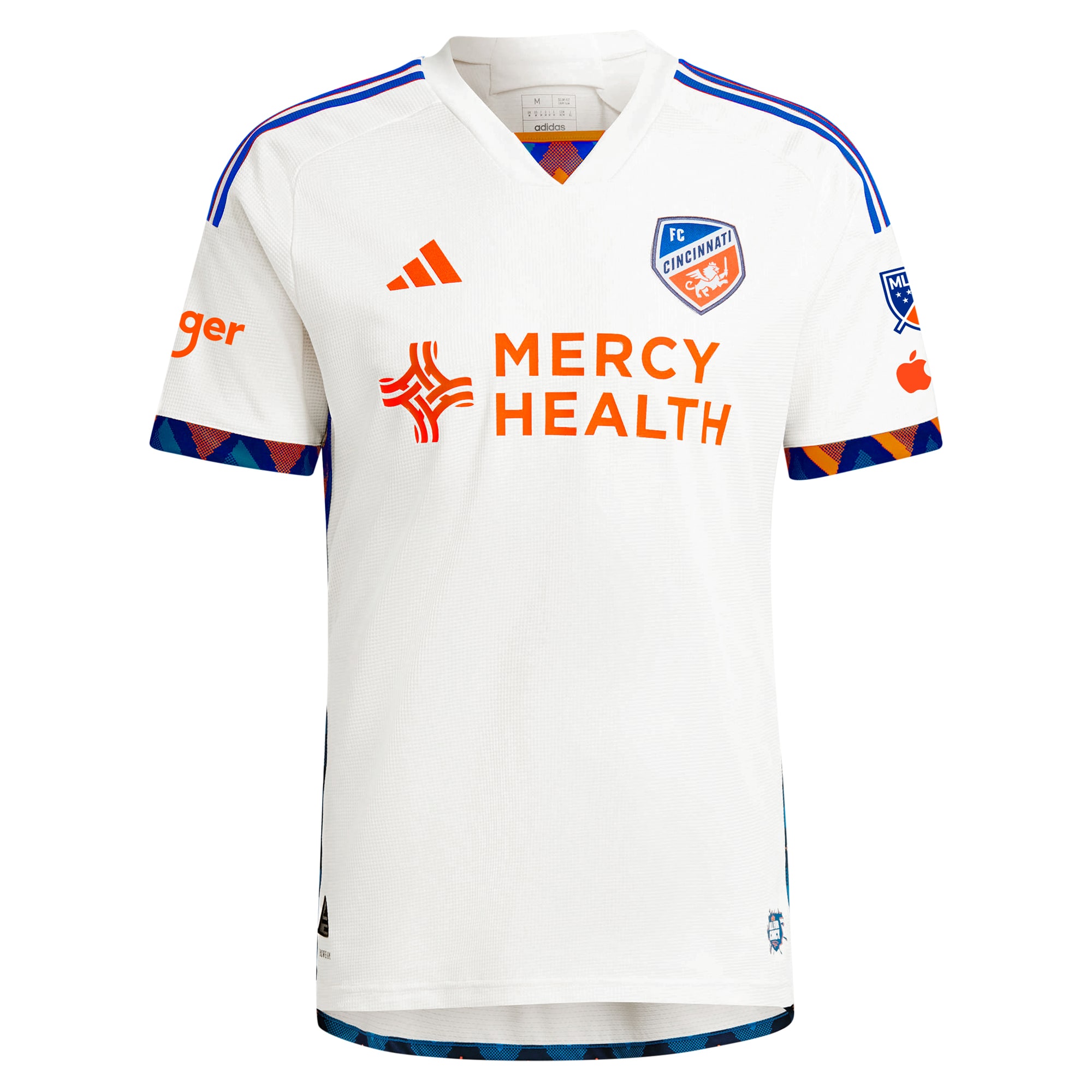[SJH] Luca Orellano FC Cincinnati 2024 The Canvas Kit Authentic Player Jersey - White