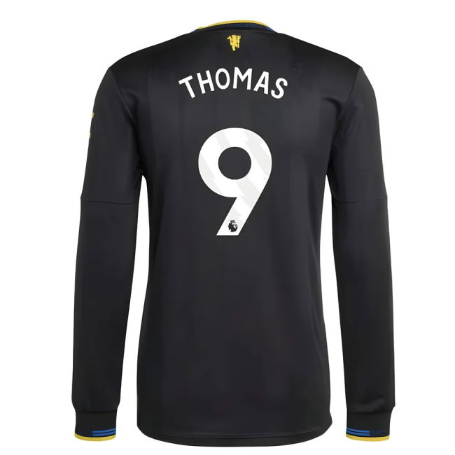 Supporter Football Man Utd Authentic Long Sleeve Third Shirt Thoma...