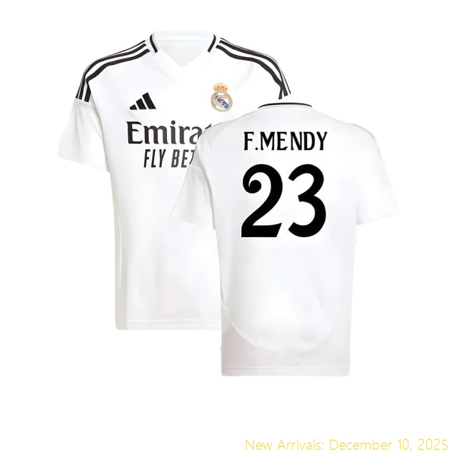 2024-2025 Real Madrid RM Top Grade Home Shirt (Kids) (F.Mendy 23)