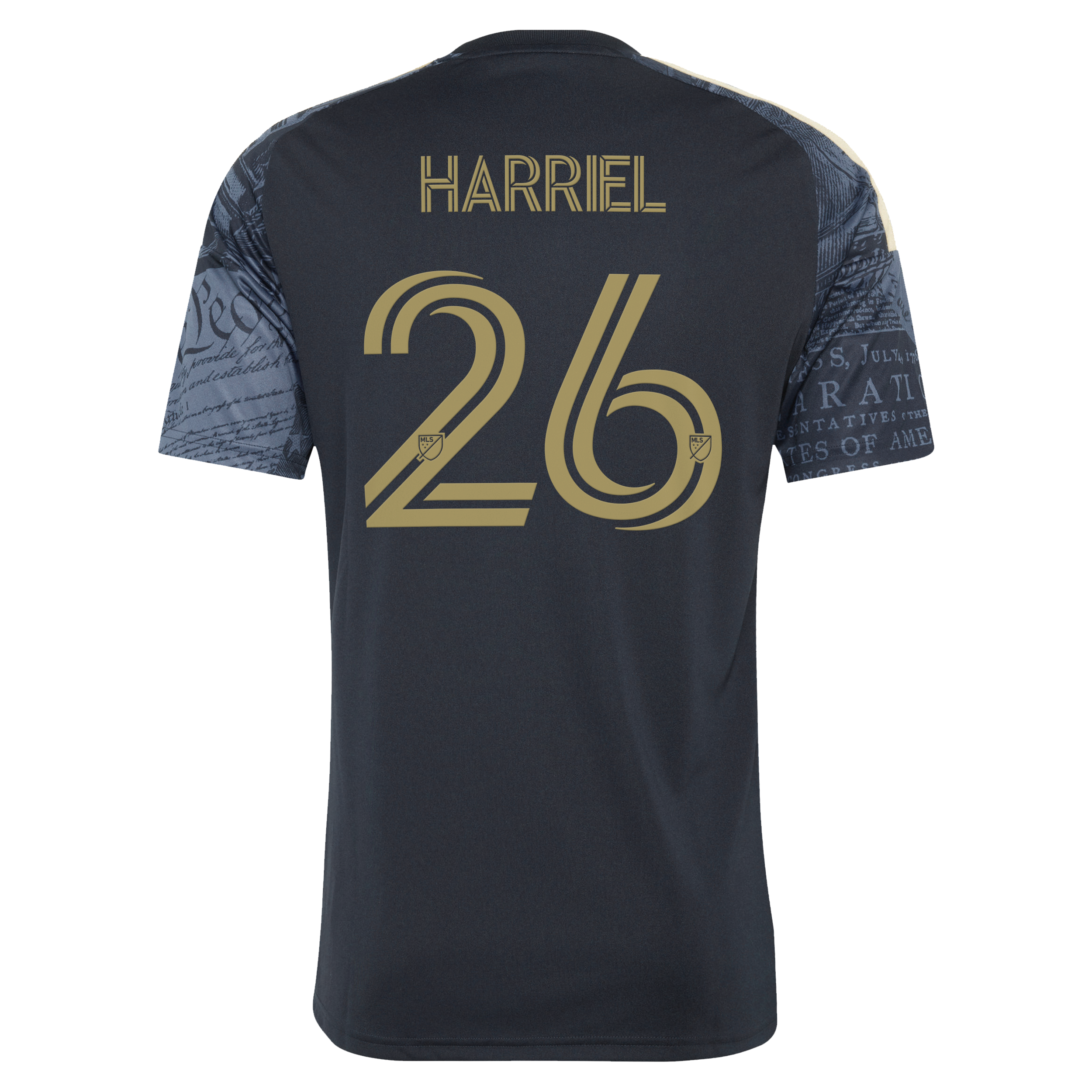 [JED] Nathan Harriel Philadelphia Union 2026 1776 Kit Replica Jersey - Navy