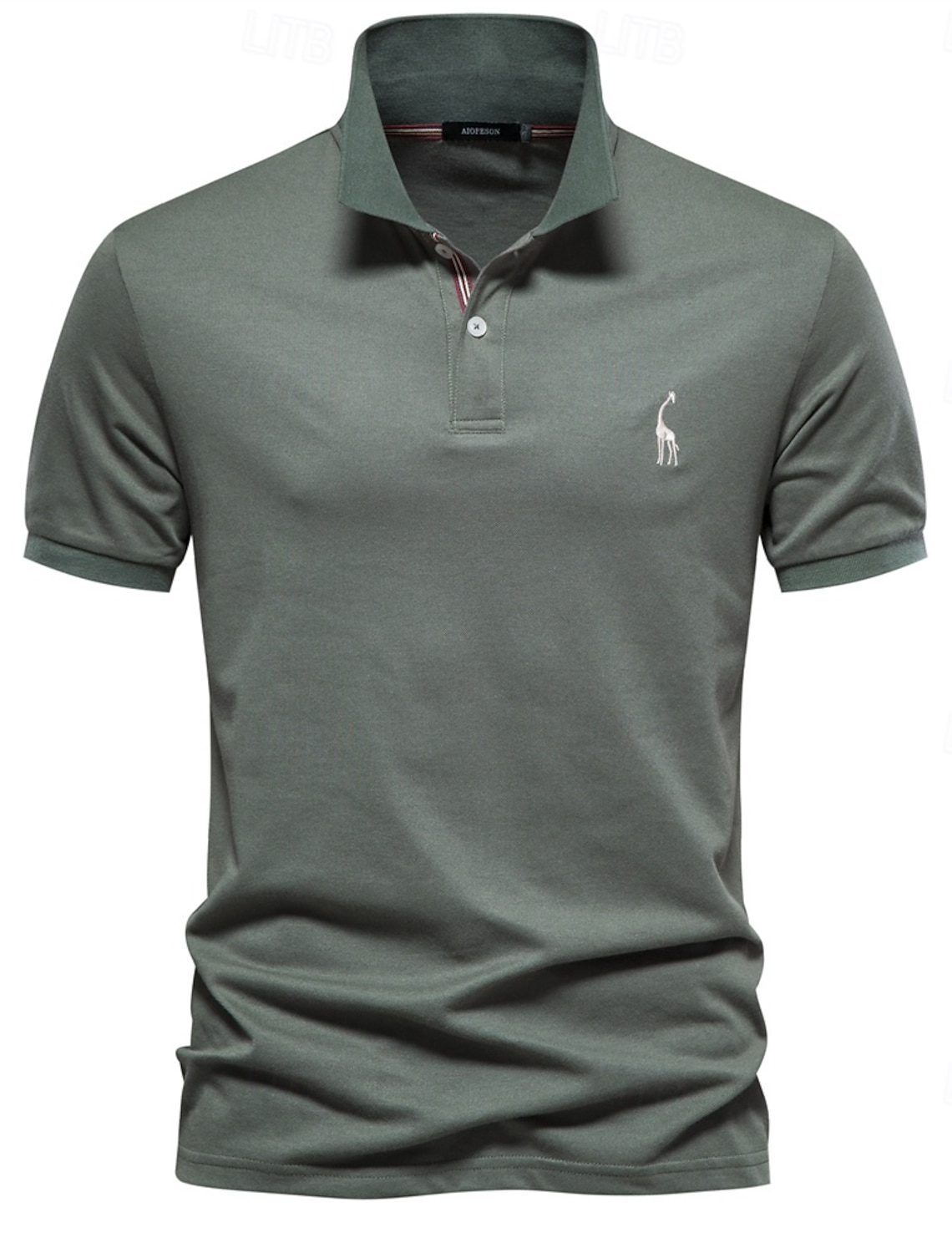 80% Cotton Brand Men's Polo Shirts Golf for Men Short Sleeve High