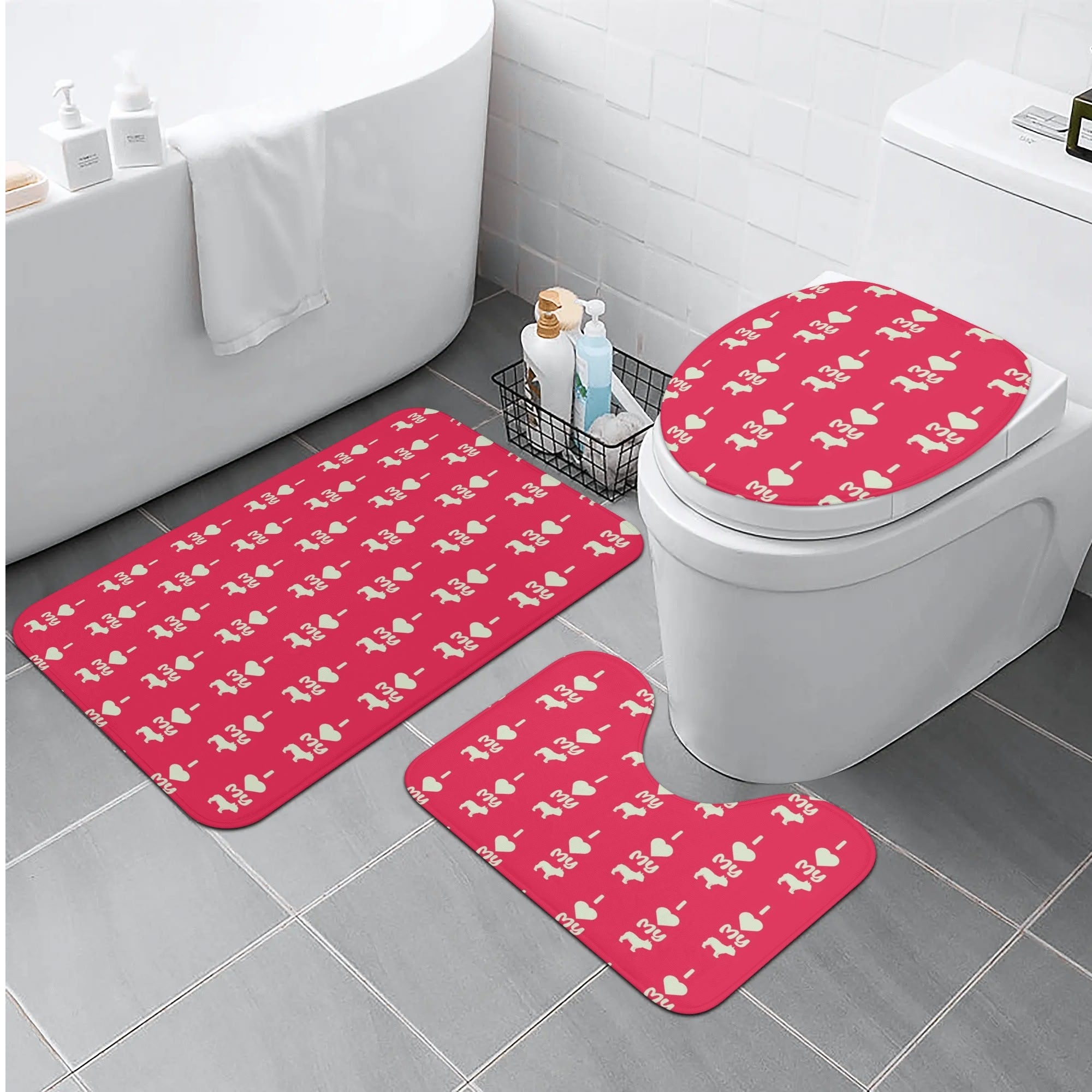 Zeus - Non-slip Bathroom Toilet Set Paw Protection | Breed-optimized