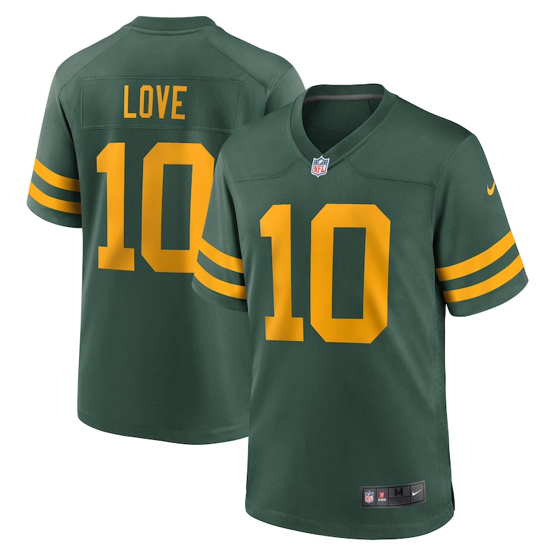 None Jordan Love GB Packers Powerful Premium Material Jersey
