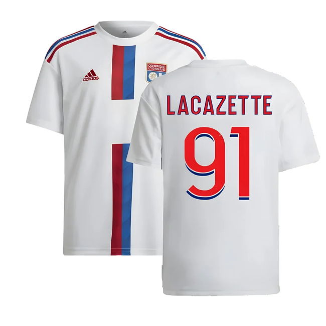 Replica 2022-2023 Lyon Home With Limited Edition Design - Champions
