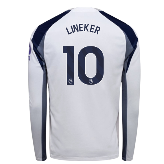 Excellent 2025-2026 Spurs Long Sleeve Home Shirt (lineker 10)