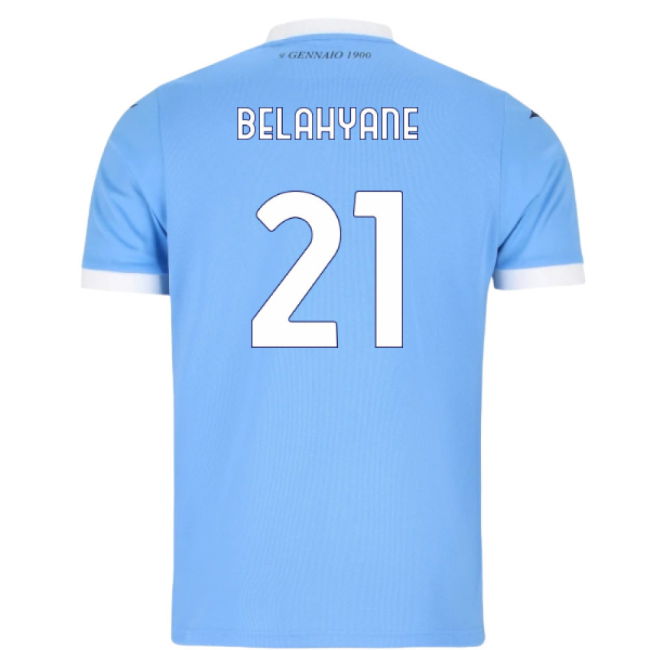 2025-2026 Lazio Home Shirt (Kids) (Belahyane 21)