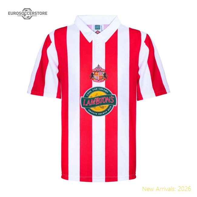 Sunderland 1999 Home Retro Shirt Your Name For Premier League Fans