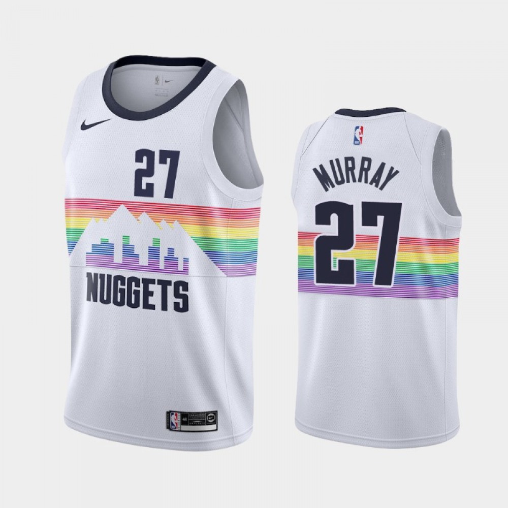 Elite 27 Denver Nuggets Jersey White - City Edition - Game Day Essential