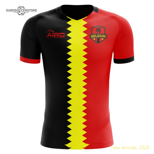 Belgium 2025 Home Jersey Shirt Football Fan Apparel Match Day For Football Fans