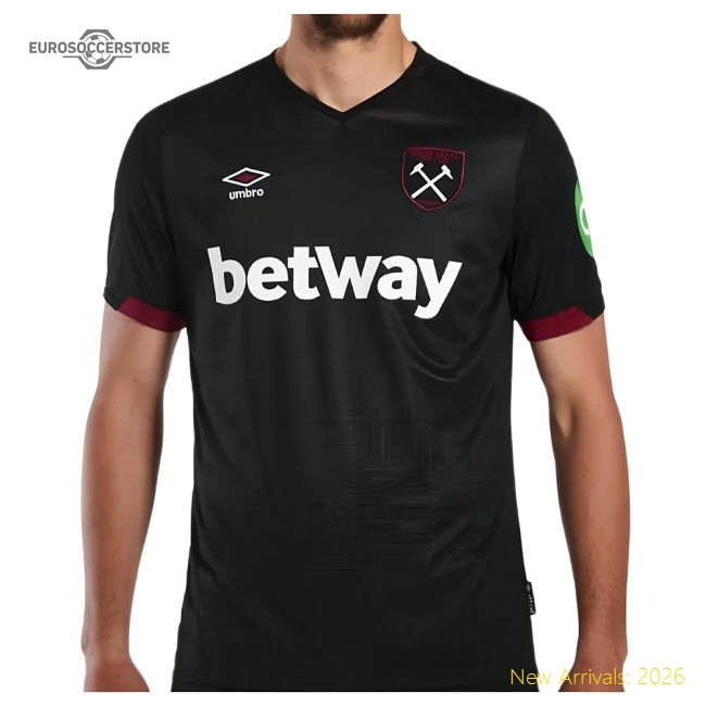 First-class 2024-2025 West Ham Away Shirt (wan Bissaka 29)