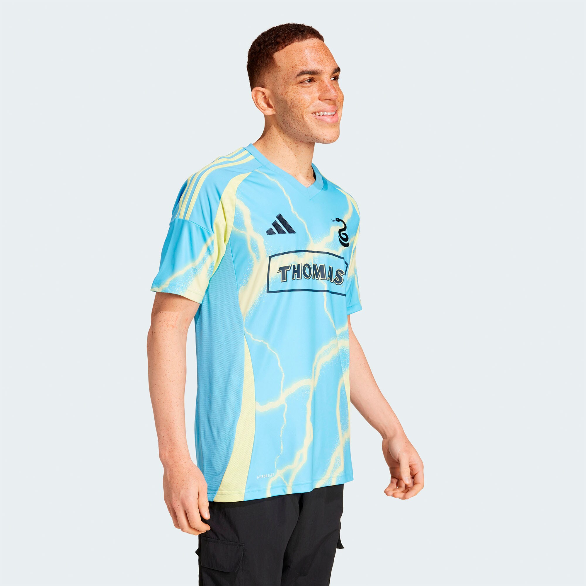 [SJH] Philadelphia Union 2025 The Voltage Kit Replica Jersey - Blue
