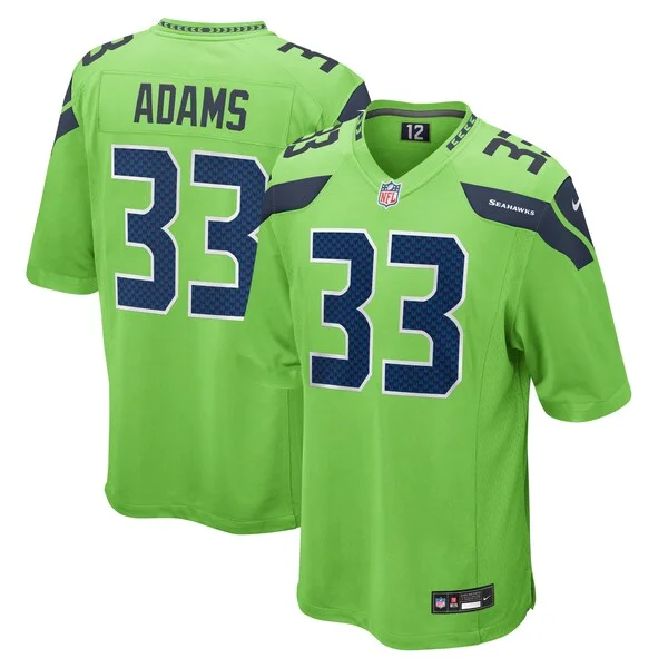 Performance Seattle Seahawks Game Jersey - Premium Green NFL Fan Je...