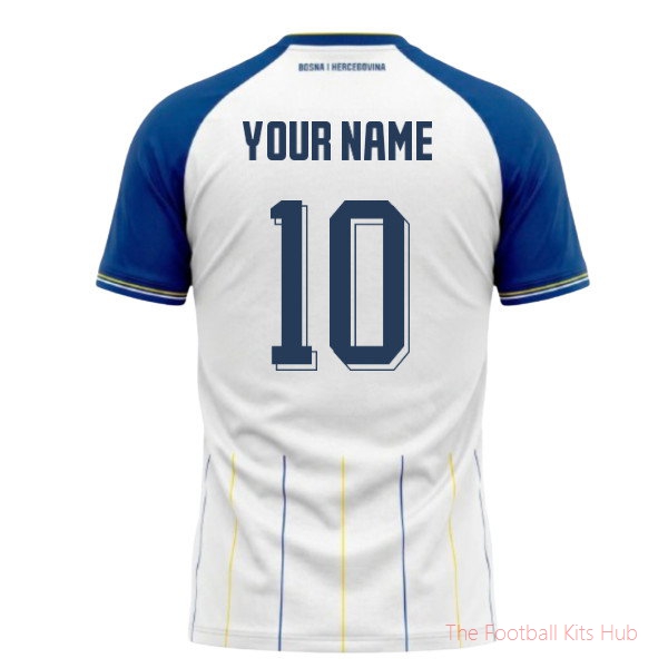 Bosnia And 2026 2027 Bosnia and Herzegovina Away Shirt (Your Name)